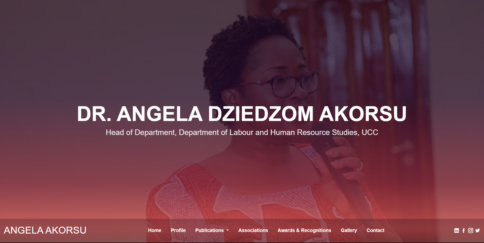 Dr. Angela Akorsu's Website